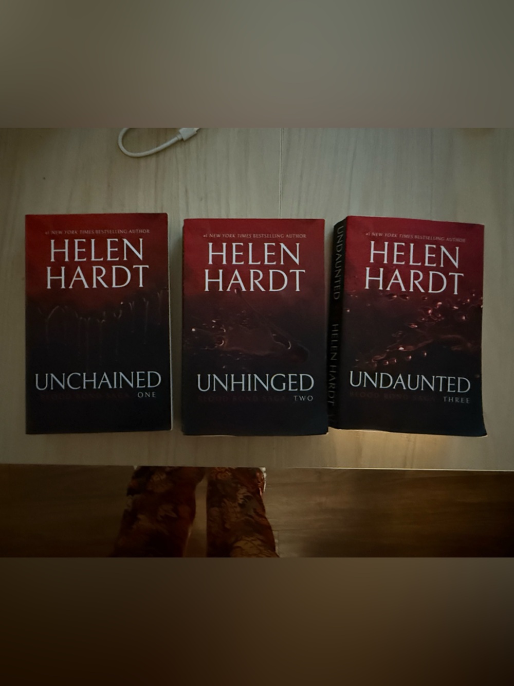 Set of 3 Helen Hardt Blood Bond Saga Paperback Books 1-3